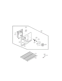 Freezer Parts parts for Lg Refrigerator LTC22350SS / from AppliancePartsPros.com