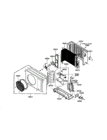 Outdoor Unit parts for Lg Room Air Conditioner LS090CE / from AppliancePartsPros.com