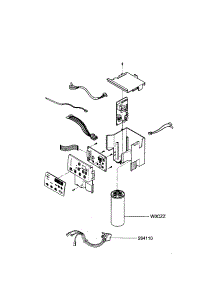 Control Box parts for Lg Room Air Conditioner LT1030C / from AppliancePartsPros.com