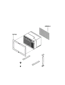 Installation Kit parts for Lg Room Air Conditioner LT1030C / from AppliancePartsPros.com