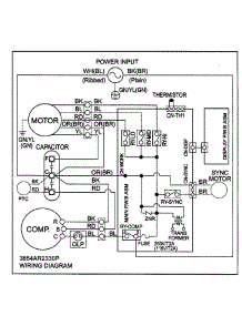 Wiring Diagram parts for Lg Room Air Conditioner WG8000R / from AppliancePartsPros.com