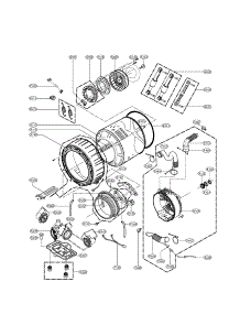 Drum & Tub parts for Lg Washer WM0001HTM / from AppliancePartsPros.com