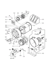 Drum & Tub parts for Lg Washer WM0642HS / from AppliancePartsPros.com