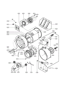 Drum & Tub parts for Lg Washer WM2677HWM / from AppliancePartsPros.com