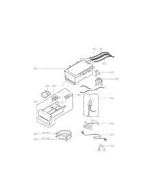 Dispener Parts parts for Lg Washer WM3370HVA / 00 from AppliancePartsPros.com
