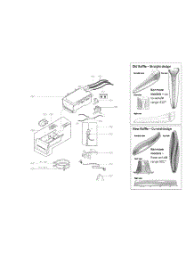 Dispenser Assembly Parts parts for Lg Washer WM3570HVA / 00 from AppliancePartsPros.com