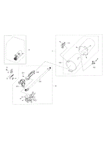 Duct & Burner parts for Samsung Dryer DV42H5600GP/A3 / 0000 from AppliancePartsPros.com