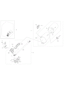 Duct & Burner parts for Samsung Dryer DV45K6200GW/A3 / 0000 from AppliancePartsPros.com