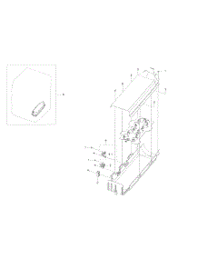 Duct Heater parts for Samsung Dryer DV45K6500EV/A3 / 0000 from AppliancePartsPros.com