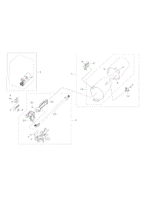 Duct & Burner parts for Samsung Dryer DV45K6500GV/A3 / 0000 from AppliancePartsPros.com