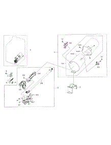 Duct & Burner parts for Samsung Dryer DV48H7400GP/A2 / 0000 from AppliancePartsPros.com