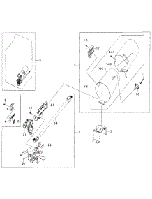 Duct & Burner parts for Samsung Dryer DV48J7770GW/A2 / 0000 from AppliancePartsPros.com