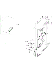 Duct & Burner parts for Samsung Dryer DV50K7500EW/A3 / 0000 from AppliancePartsPros.com