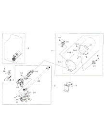 Duct & Burner parts for Samsung Dryer DV52J8060GW/A2 / 0000 from AppliancePartsPros.com