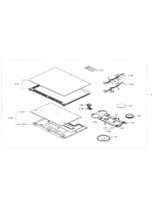 Cooktop Assy parts for Samsung Range NE58H9950WS/AA / 0002 from AppliancePartsPros.com
