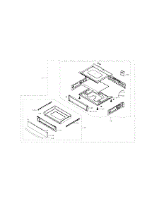 Drawer Assy parts for Samsung Range NE58H9950WS/AA / 0000 from AppliancePartsPros.com