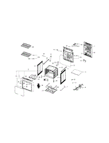 Main Assy parts for Samsung Range NE59J3420SS/AA / 0000 from AppliancePartsPros.com