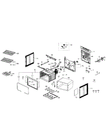 Main Asy parts for Samsung Range NE59J7630SG/AA / 0000 from AppliancePartsPros.com