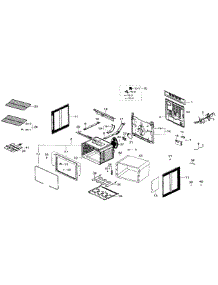 Main Section parts for Samsung Range NE59J7630SS/AA / 0001 from AppliancePartsPros.com