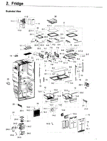 Fridge parts for Samsung Refrigerator RF22K9381SG/AA / 0001 from AppliancePartsPros.com