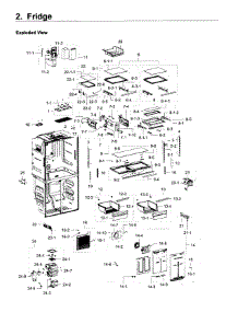 Fridge parts for Samsung Refrigerator RF22K9381SG/AA / 0000 from AppliancePartsPros.com