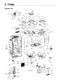 Fridge parts for Samsung Refrigerator RF22K9581SG/AA / 0001 from AppliancePartsPros.com