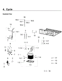 Cycle parts for Samsung Refrigerator RF22K9581SR/AA / 0002 from AppliancePartsPros.com