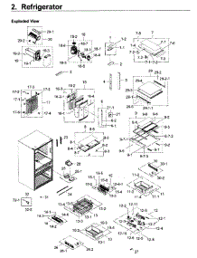 Fridge parts for Samsung Refrigerator RF22KREDBSG/AA / 0003 from AppliancePartsPros.com