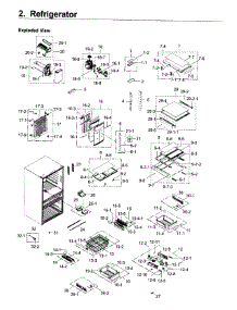 Fridge parts for Samsung Refrigerator RF22KREDBSR/AA / 0003 from AppliancePartsPros.com
