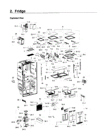 Fridge parts for Samsung Refrigerator RF23J9011SR/AA / 0008 from AppliancePartsPros.com