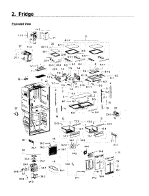 Fridge parts for Samsung Refrigerator RF23J9011SR/AA / 0007 from AppliancePartsPros.com