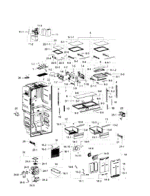 Frdige parts for Samsung Refrigerator RF23J9011SR/AA / 0003 from AppliancePartsPros.com