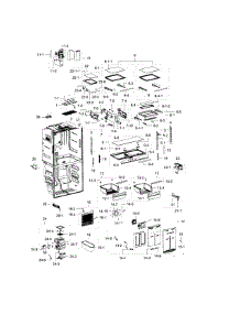 Refrigerator parts for Samsung Refrigerator RF23J9011SR/AA / 0001 from AppliancePartsPros.com