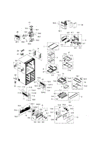 Fridge parts for Samsung Refrigerator RF24J9960S4/AA / 0000 from AppliancePartsPros.com