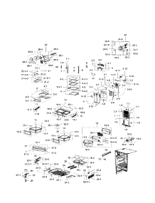Refrigerator parts for Samsung Refrigerator RF267ACBP/XAA / 0000 from AppliancePartsPros.com