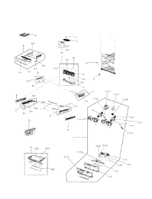 Freezer parts for Samsung Refrigerator RF267ACRS/XAA / 0000 from AppliancePartsPros.com