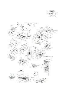 Refrigerator parts for Samsung Refrigerator RF267ACRS/XAA / 0000 from AppliancePartsPros.com