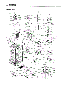 Fridge parts for Samsung Refrigerator RF28HDEDPBC/AA / 0004 from AppliancePartsPros.com