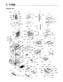 Fridge parts for Samsung Refrigerator RF28HDEDPBC/AA / 0006 from AppliancePartsPros.com