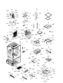 Fridge parts for Samsung Refrigerator RF28HDEDPBC/AA / 0001 from AppliancePartsPros.com