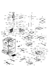 Fridge parts for Samsung Refrigerator RF28HFEDTBC/AA / 0009 from AppliancePartsPros.com