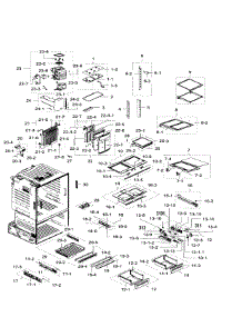 Fridge parts for Samsung Refrigerator RF28HFEDTSR/AA / 0007 from AppliancePartsPros.com