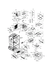 Fridge parts for Samsung Refrigerator RF28HFEDTWW/AA / 0003 from AppliancePartsPros.com