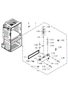 Flexzone Door parts for Samsung Refrigerator RF28JBEDBSG/AA / 0001 from AppliancePartsPros.com