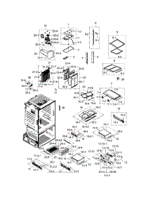 Fridge parts for Samsung Refrigerator RF30HDEDTSR/AA / 0003 from AppliancePartsPros.com