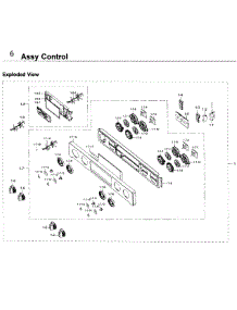 Control parts for Samsung Wall Oven NV51K7770DS/AA / 0000 from AppliancePartsPros.com