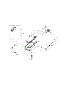 Housing-Drawer parts for Samsung Washer WF395BTPARA/A1 / 0000 from AppliancePartsPros.com