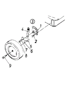 Parts parts for Mtd Push Walk-Behind Mower 111-020R000 / 1991 from AppliancePartsPros.com