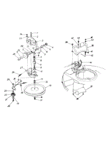 Parts parts for Mtd Self-Propelled Walk-Behind Mower 120-176B000 / 1990 from AppliancePartsPros.com