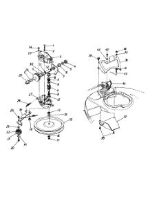 Parts parts for Mtd Self-Propelled Walk-Behind Mower 120-178E000 / 1990 from AppliancePartsPros.com